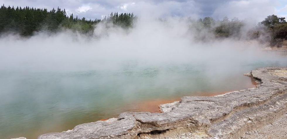 Zjawiska geotermalne w Nowej Zelandii 